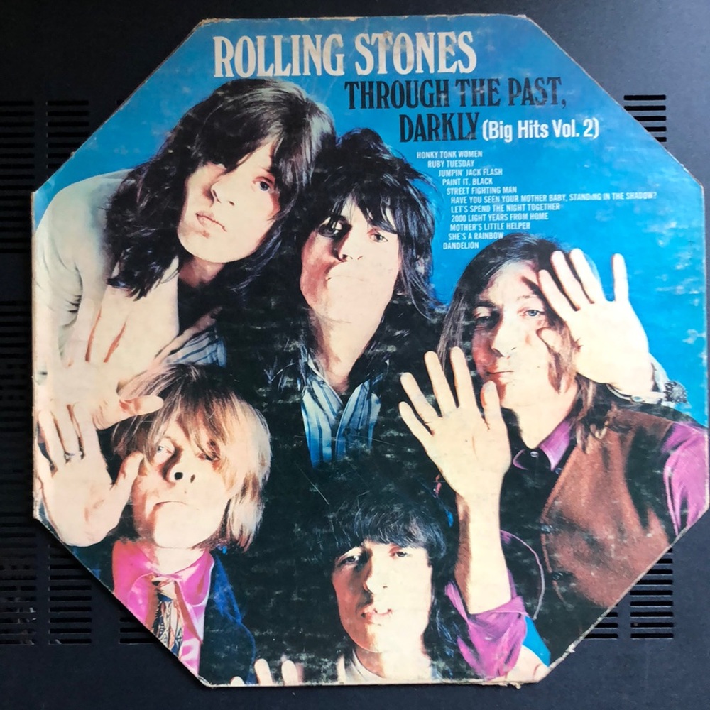 The Rolling Stones Through The Past, Darkly Vinyl Lp '69